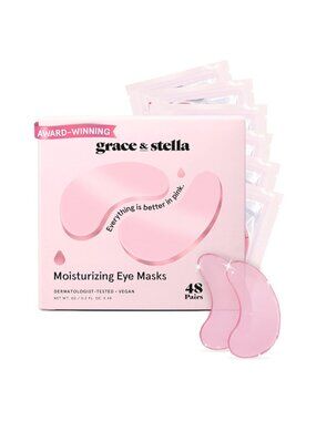 Grace & Stella Award Winning Under Eye Collagen Boosting Eye Masks - 40 pairs